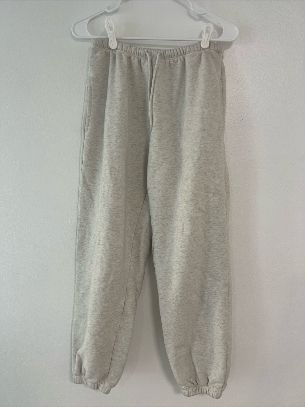 Heather Gray Jogger Sweatpants